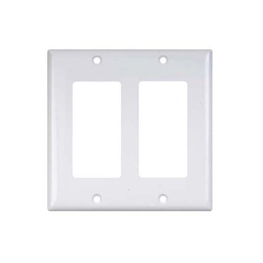 Placas de pared de plástico Decorator/GFCI WP2044