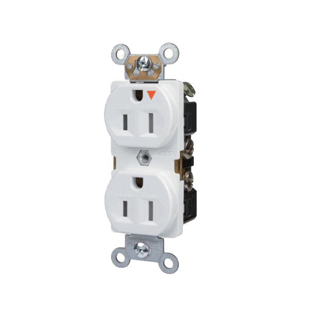 Receptáculo de salida dúplex con tierra aislada NEMA 5-15R 15A 125V TR15-SIG