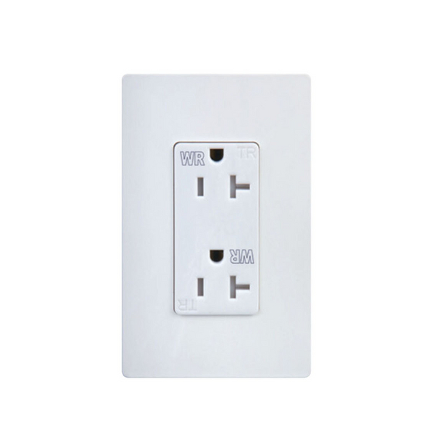 Receptáculo dúplex Decora de 20 A TWR20-DC
